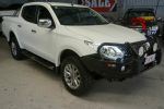 Image for 2016 Mitsubishi Triton MQ MY16 GLS Double Cab White 5 Speed Sports Automatic Utility