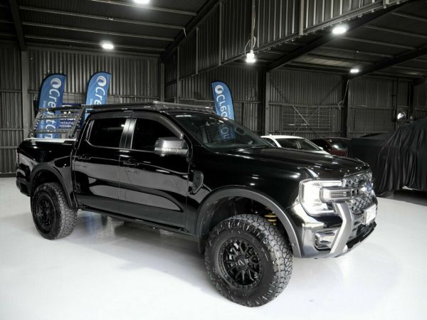 2022 Ford Ranger PY 2022MY Wildtrak FullTime 4WD DR Black 10 Speed Sports Automatic Dual Cab image