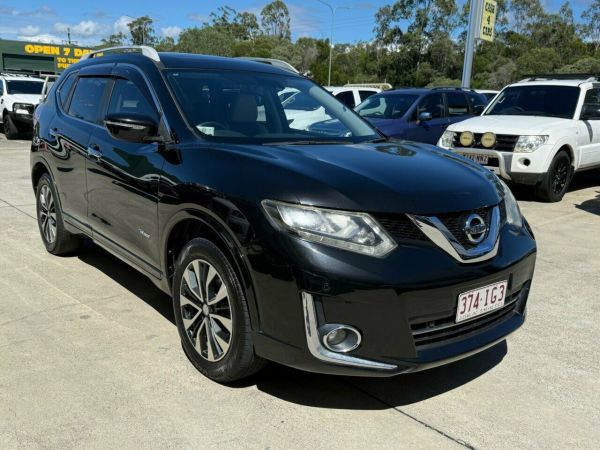 2015 Nissan X-Trail T32 20X (hybrid) Black Continuous Variable Wagon image