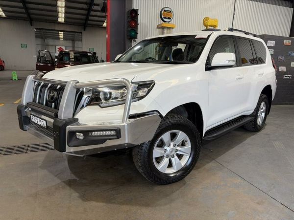 2021 Toyota Landcruiser Prado GDJ150R GX White 6 Speed Automatic Wagon image