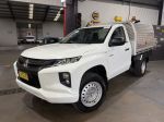 Image for 2020 Mitsubishi Triton MR MY21 GLX (4x4) White 6 Speed Automatic Cab Chassis