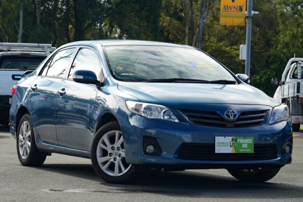 2013 Toyota Corolla ZRE152R Ascent Sport Blue 4 Speed Automatic Sedan image