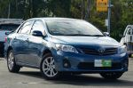 Image for 2013 Toyota Corolla ZRE152R Ascent Sport Blue 4 Speed Automatic Sedan