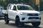 Image for 2015 Toyota Hilux GUN126R SR Double Cab White 6 Speed Sports Automatic Utility