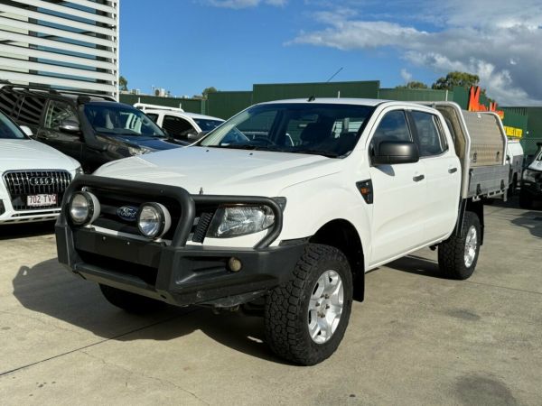 2015 Ford Ranger PX XL White 6 Speed Manual Double Cab image