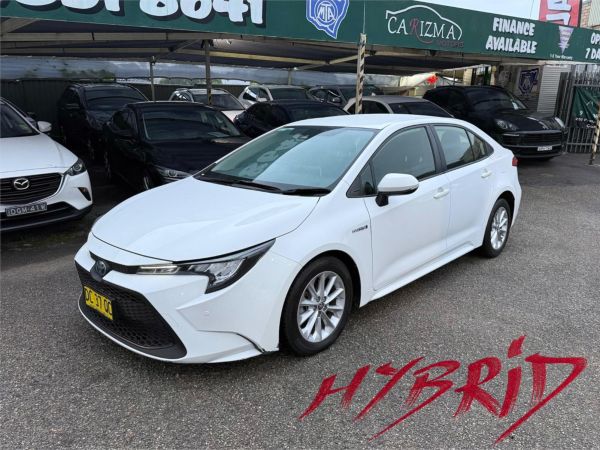 2021 TOYOTA COROLLA 4D SEDAN ZWE211R ASCENT SPORT HYBRID image