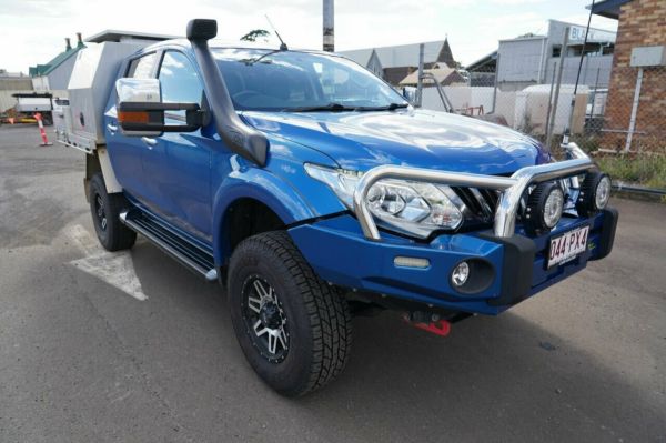2018 Mitsubishi Triton MQ MY18 GLS (4x4) Blue 5 Speed Automatic Dual Cab Utility image