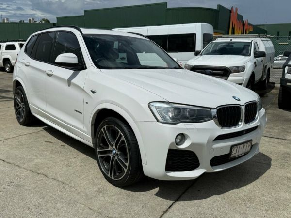 2016 BMW X3 F25 LCI xDrive20i Steptronic White 8 Speed Automatic Wagon image