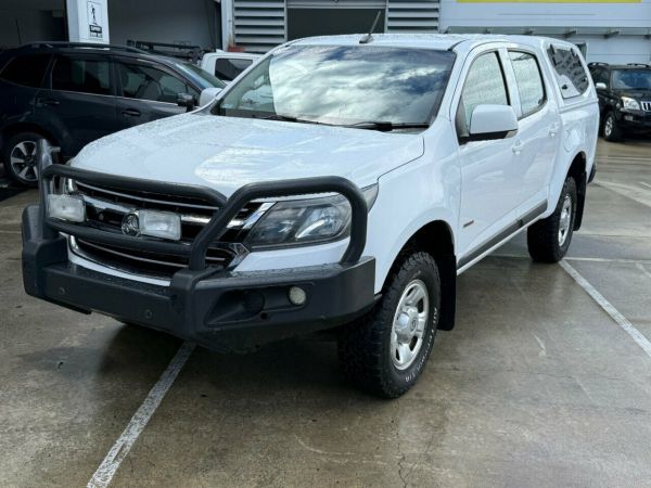 2018 Holden Colorado RG MY19 LS Pickup Crew Cab 4x2 White 6 Speed Sports Automatic Utility image