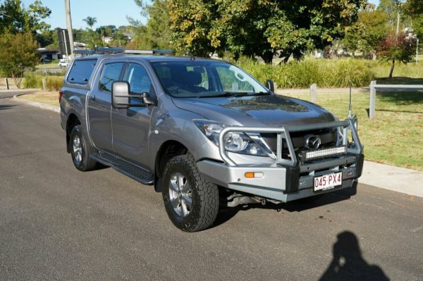 2017 Mazda BT-50 MY16 XT Hi-Rider (4x2) Silver 6 Speed Automatic Dual Cab Utility image