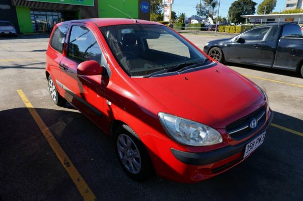 2009 Hyundai Getz TB MY09 SX Red 4 Speed Automatic Hatchback image