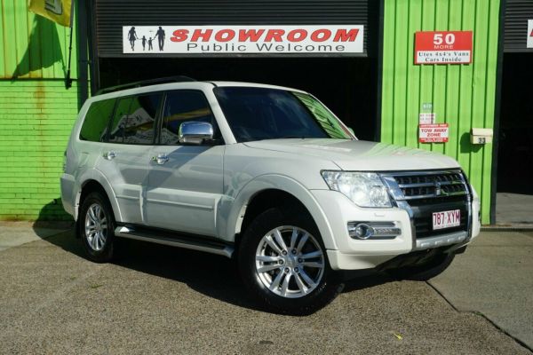 2017 Mitsubishi Pajero NX MY17 Exceed White 5 Speed Sports Automatic Wagon image