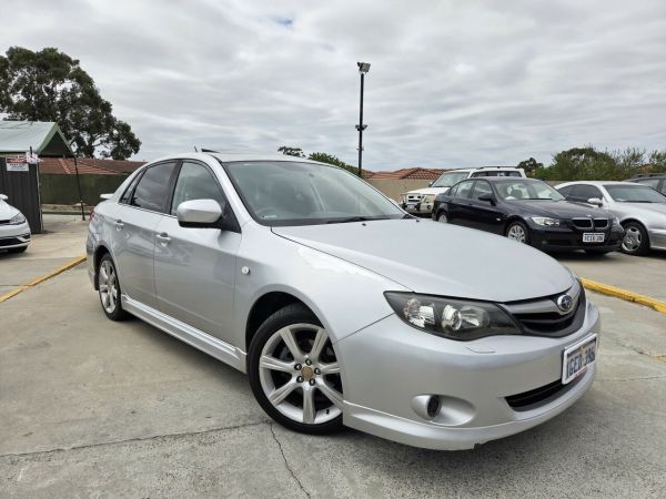 2010 Subaru Impreza G3 MY10 RS AWD Silver 4 Speed Sports Automatic Sedan image