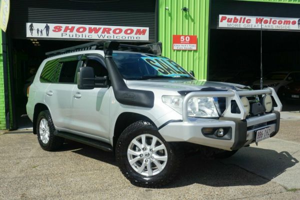 2011 Toyota Landcruiser VDJ200R MY10 GXL Silver 6 Speed Sports Automatic Wagon image