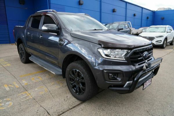 2019 Ford Ranger PX MkIII MY19 Wildtrak 2.0 (4x4) Grey 10 Speed Automatic Double Cab Pick Up image