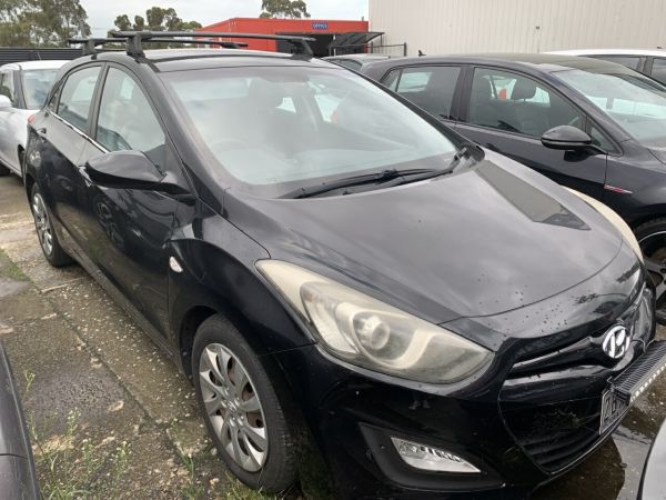 2012 Hyundai i30 GD Active Black 6 Speed Automatic Hatchback image