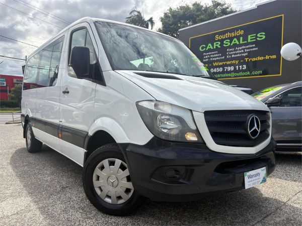 2016 MERCEDES-BENZ SPRINTER VAN/BUS NCV3 BUS SPRINTER TRANSFER BLUE FREQUENCY image