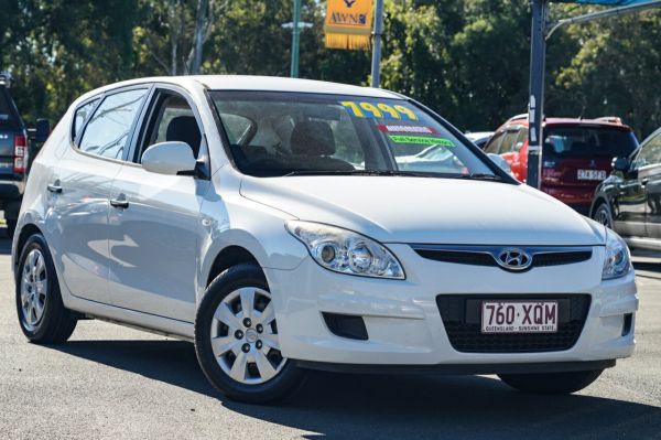 2009 Hyundai i30 FD MY09 SX White 4 Speed Automatic Hatchback image