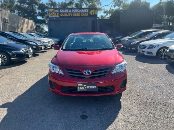 2011 TOYOTA COROLLA 4D SEDAN ZRE152R MY11 ASCENT image