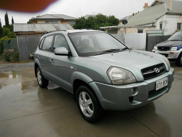 2005 Hyundai Tucson City Green 4 Speed Auto Selectronic Wagon image