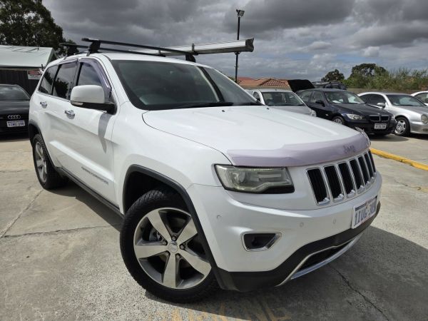 2013 Jeep Grand Cherokee WK MY2013 Limited White 5 Speed Sports Automatic Wagon image