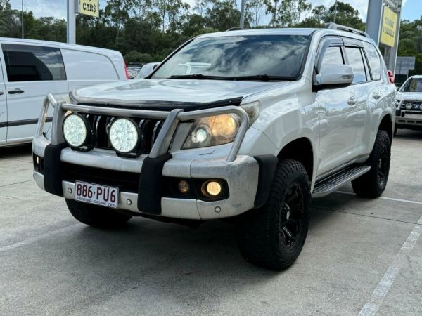 2011 Toyota Landcruiser Prado KDJ150R VX White 5 Speed Sports Automatic Wagon image