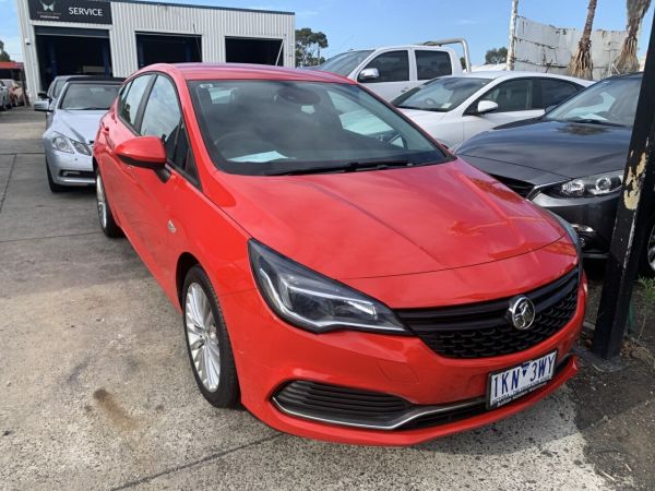 2017 Holden Astra BK MY17 R Red 6 Speed Automatic Hatchback image