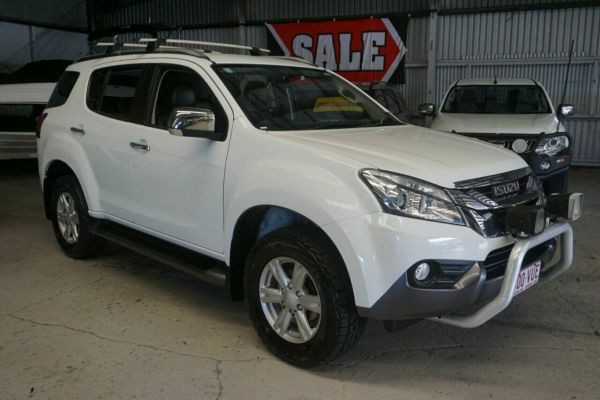 2015 Isuzu MU-X MY15 LS-T Rev-Tronic White 5 Speed Sports Automatic Wagon image