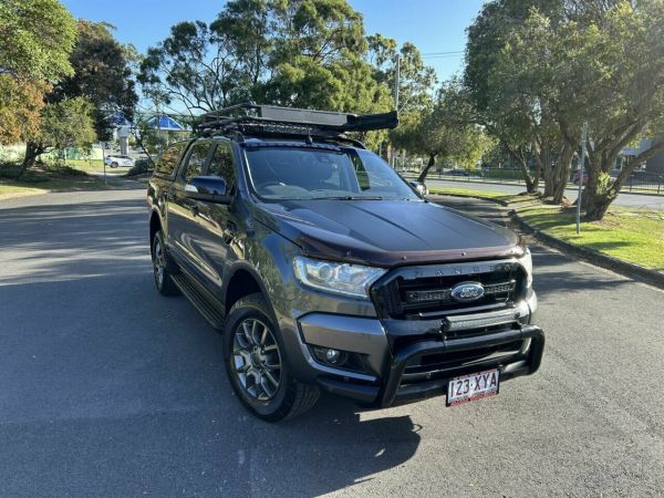 2018 Ford Ranger PX MkII 2018.00MY FX4 Double Cab Grey 6 Speed Sports Automatic Double Cab image