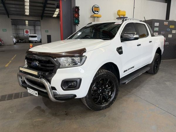 2021 Ford Ranger PX MkIII MY21.25 Wildtrak 3.2 (4x4) White 6 Speed Automatic Double Cab Pick Up image