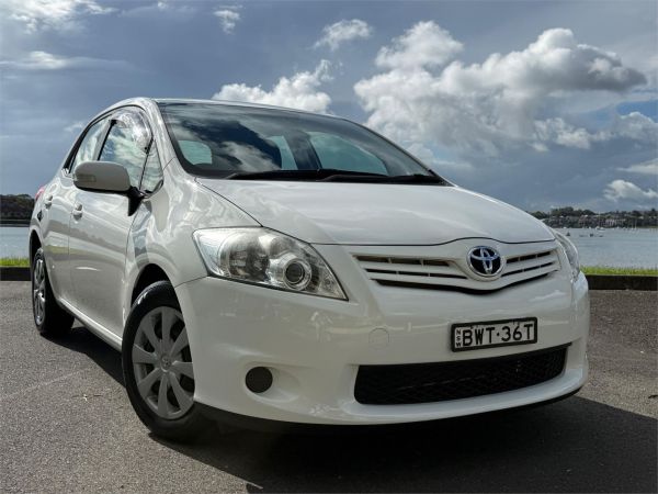 2011 TOYOTA COROLLA 5D HATCHBACK ZRE152R MY11 ASCENT image