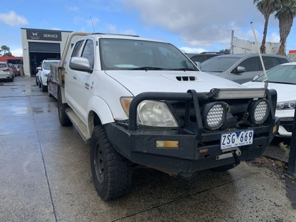 2008 Toyota Hilux KUN26R 08 Upgrade SR (4x4) White 4 Speed Automatic Dual Cab Pick-up image