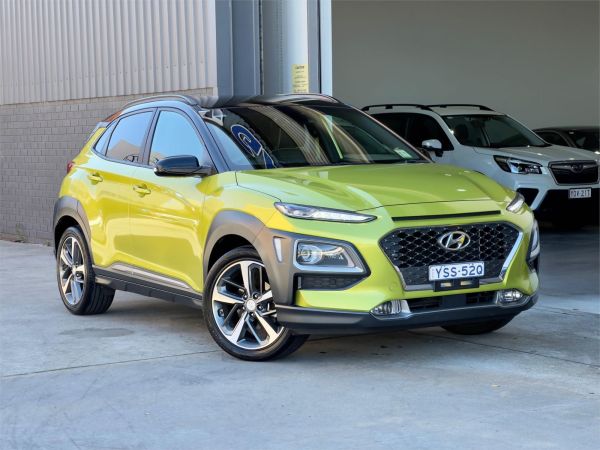 2020 HYUNDAI KONA 4D WAGON OS.3 MY20 HIGHLANDER TTR (FWD) image