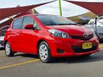 Image for 2012 Toyota Yaris Hatchback NCP131R YRS