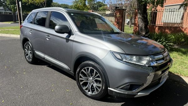 2016 Mitsubishi Outlander ZK MY16 LS (4x4) Green Aspen Continuous Variable Wagon image