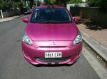 Image for 2013 Mitsubishi Mirage LA ES Pink 5 Speed Manual Hatchback