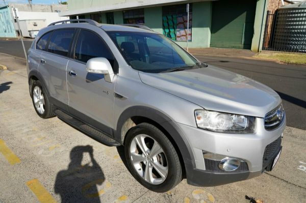 2013 Holden Captiva CG MY12 7 LX (4x4) Silver 6 Speed Automatic Wagon image