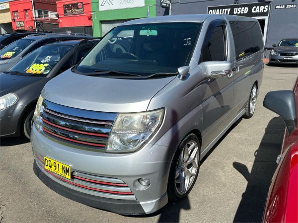 2008 NISSAN ELGRAND 4D WAGON E51 image