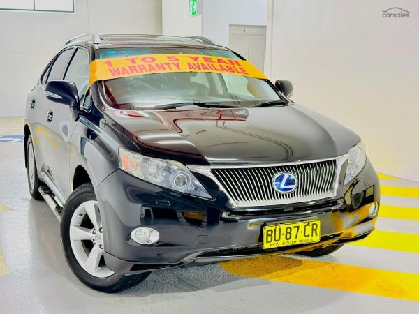 2010 Lexus RX RX450h Sports Auto 4x4 image