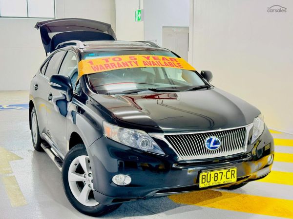 2010 Lexus RX RX450h Sports Auto 4x4 image