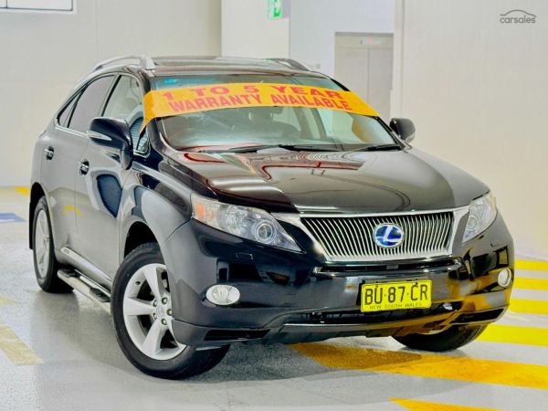 2010 Lexus RX RX450h Sports Auto 4x4 image