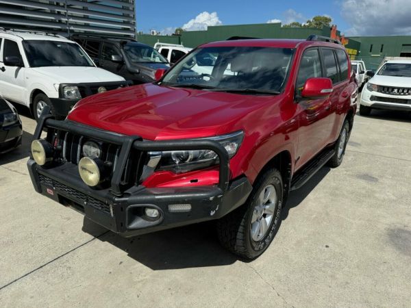 2018 Toyota Landcruiser Prado GDJ150R GXL Red 6 Speed Sports Automatic Wagon image