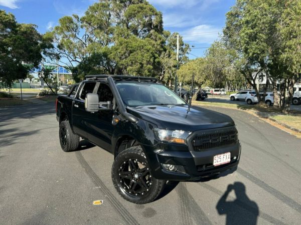 2017 Ford Ranger PX MkII XLS Double Cab Black 6 Speed Sports Automatic Double Cab image