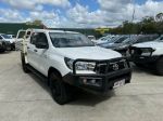 Image for 2018 Toyota Hilux GUN126R SR Double Cab White 6 Speed Sports Automatic Cab Chassis