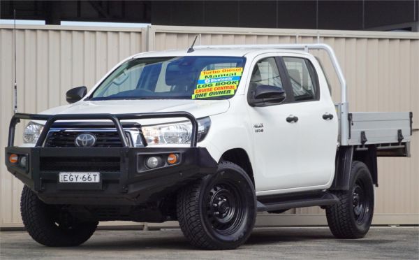 2019 TOYOTA HILUX DOUBLE C/CHAS GUN126R MY19 SR (4x4) image