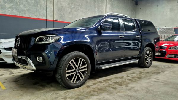 2020 Mercedes-Benz X-Class 470 X250d 4MATIC Power Cavansite Blue 7 Speed Sports Automatic Utility image