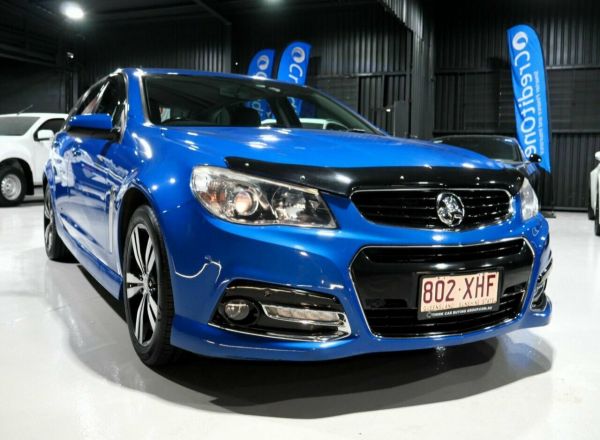 2015 Holden Commodore VF MY15 SV6 Sportwagon Storm Blue 6 Speed Sports Automatic Wagon image