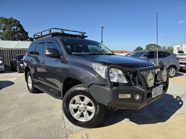 2010 Toyota Landcruiser Prado KDJ150R GXL Grey 5 Speed Automatic Wagon image