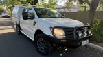 Image for 2014 Ford Ranger PX XL 3.2 (4x4) White 6 Speed Manual Dual Cab Utility