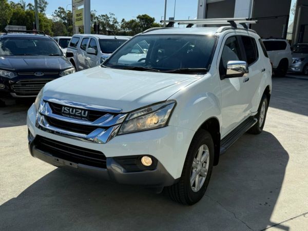 2015 Isuzu MU-X MY15 LS-T Rev-Tronic White 5 Speed Sports Automatic Wagon image
